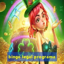 bingo legal programa